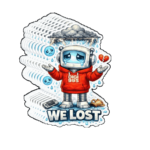 Game Over Esports Sticker by Digi 995