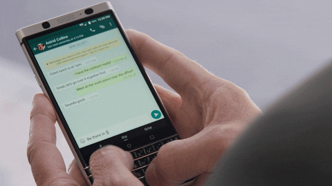 motion android GIF by BlackBerry Mobile