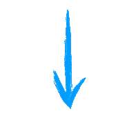 Arrow Point Sticker by Die Jungen Wilden Werbeagentur