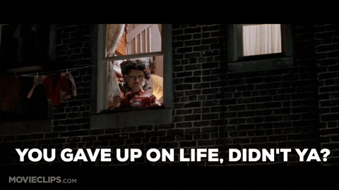 elleohphoto giphygifmaker team america you gave up on life GIF