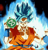 Super Saiyan Aura GIF