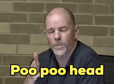 Poo Poo Head GIF by Get The Coast