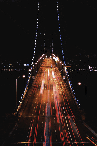 bay bridge GIF
