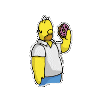 Homer Simpson Sticker by Txikito