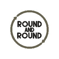 Round And Round Beer Sticker by Troy Cartwright