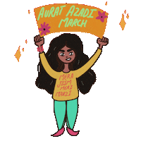 MashaalSajid power freedom feminism equality Sticker
