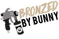 Tanning Salon Bronze Sticker by Bronzed Bunny