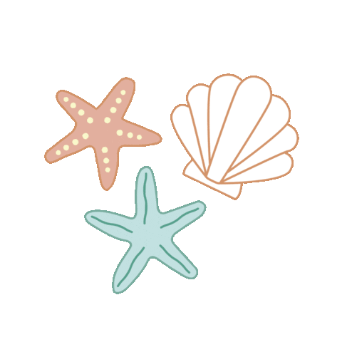 harliandme starfish seashells harliandme harlime Sticker