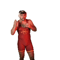 Wrestling Gomez Sticker by CyclonesTV