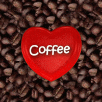 Coffee Break Heart GIF