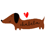 Dog Hotdog Sticker by chenzi