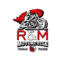 Adventure Freedom Sticker by R&M Motorcycle | World Tours