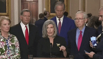 Staring Joni Ernst GIF by GIPHY News