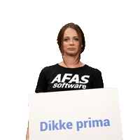Prima Sticker by AFAS Software