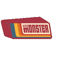 Retro Sticker by kingmonster