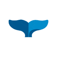 College Whale Sticker by University of Alaska Southeast