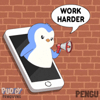 Keep Going Do It GIF by Pudgy Penguins