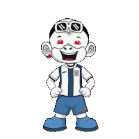 Alianza Lima Happy Monkey Sticker by Zhot