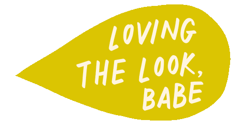 LovingtheLookBabe giphyupload compliment speech bubble ltlb1 Sticker