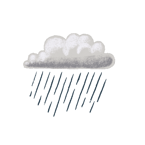 skrich rain cloud clouds storm Sticker
