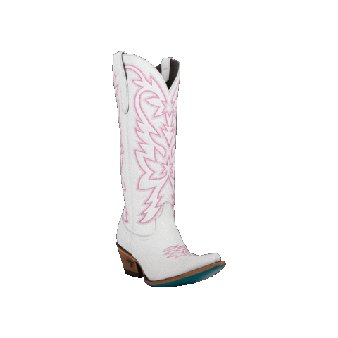 laneboots giphygifmaker cowgirl boots pink boots western boots Sticker