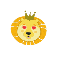 Leo Sticker by The Waffle King