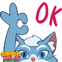 Cat Ok Sticker by GardenAffairs