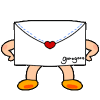 Letter Sending Sticker