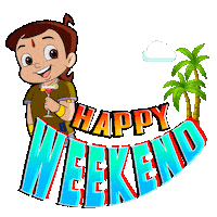 Happy Good Morning Sticker by Chhota Bheem