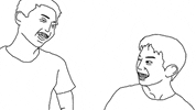 illustration laughing GIF by Annie Hung