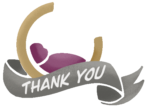 Thank Sticker by EFCNI