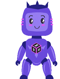 Robot Hello Sticker by 482.solutions