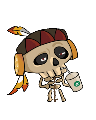 coffee morning Sticker by Creasaur Entertainment Co.