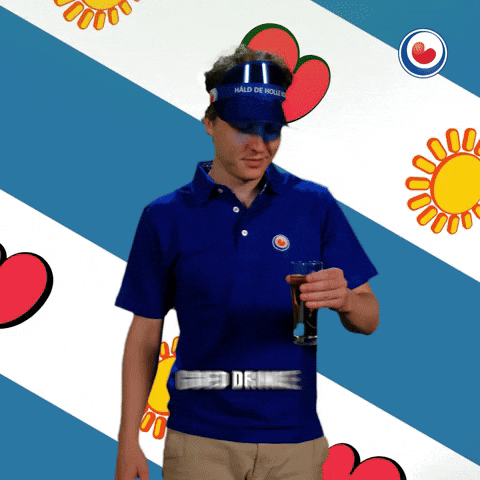 Stay Hydrated Drink Water GIF by Omrop Fryslân