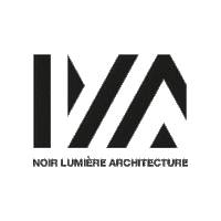 NoirLumiere architecture noir meryl lumiere Sticker