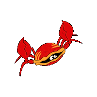 ConceptualColors crab galapagos conceptual colors conceptualcolors Sticker