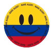 Colombia Sticker by Rave Alert