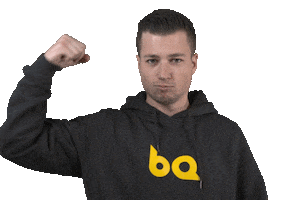 BrightQontent yes fitness rotterdam biceps Sticker