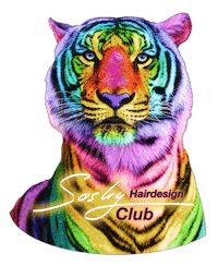 SashyHairdesignClub sashy hairdesign club sashy hair design club sashyhairdesignclub sashywood Sticker