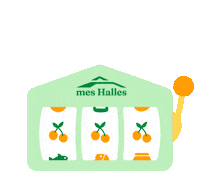 meshalles halle slot machine halles machine a sous Sticker