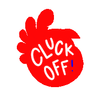 Chicken Cluck Sticker