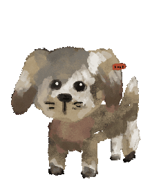 犬 いぬ Sticker