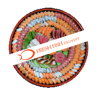sushi caracas Sticker by Fresh Fish Delivery