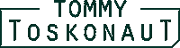 Logo Tosko Sticker by Tommy Toskonaut
