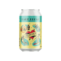 MothersBrewing craft beer lake life mothers brewing lake break Sticker