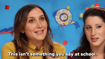 This Isn't Something You Say At School