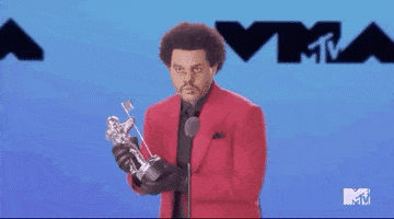 The Weeknd GIF by 2020 MTV Video Music Awards