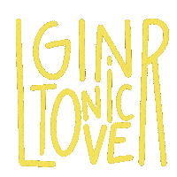 Tint_a drink weekend gin gintonic Sticker
