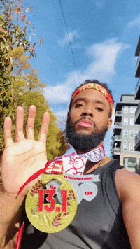 Half Marathon Running GIF by HYRPWR