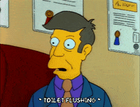 Shocked Season 3 GIF by The Simpsons